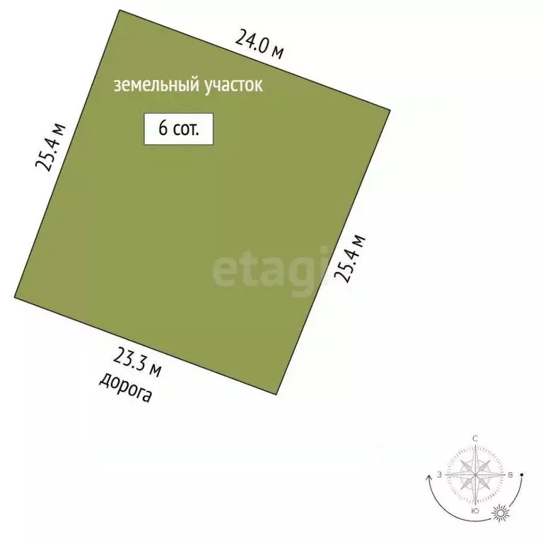 Участок в Костромская область, Кострома Рябинушка СНТ, 59 (6.0 сот.) - Фото 2