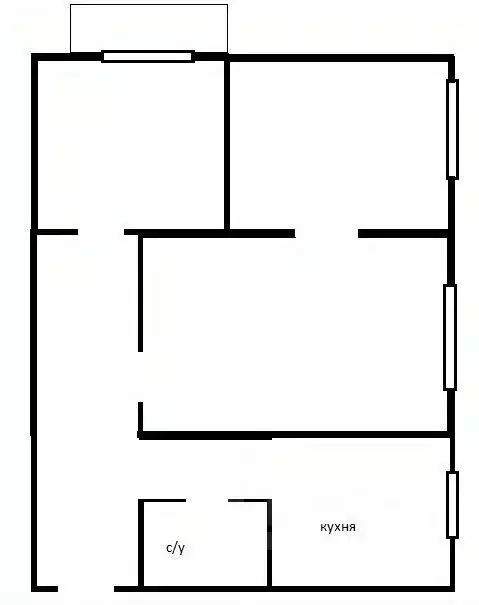 3-к кв. Москва пос. Филимонки, 8 (51.0 м) - Фото 2