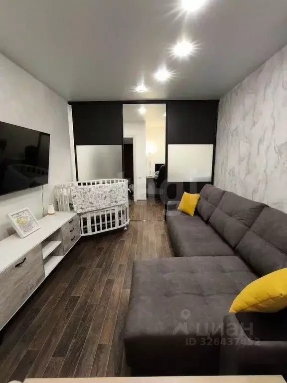 1-к кв. Липецкая область, Липецк Елецкое ш., 3 (44.6 м) - Фото 1