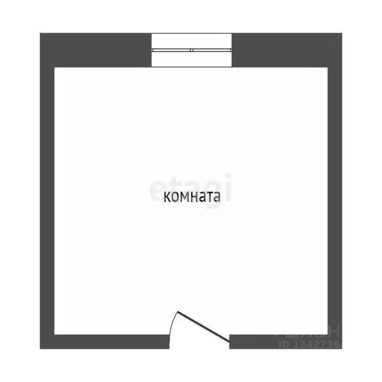 Комната Курганская область, Курган ул. Куйбышева, 140 (12.5 м) - Фото 2