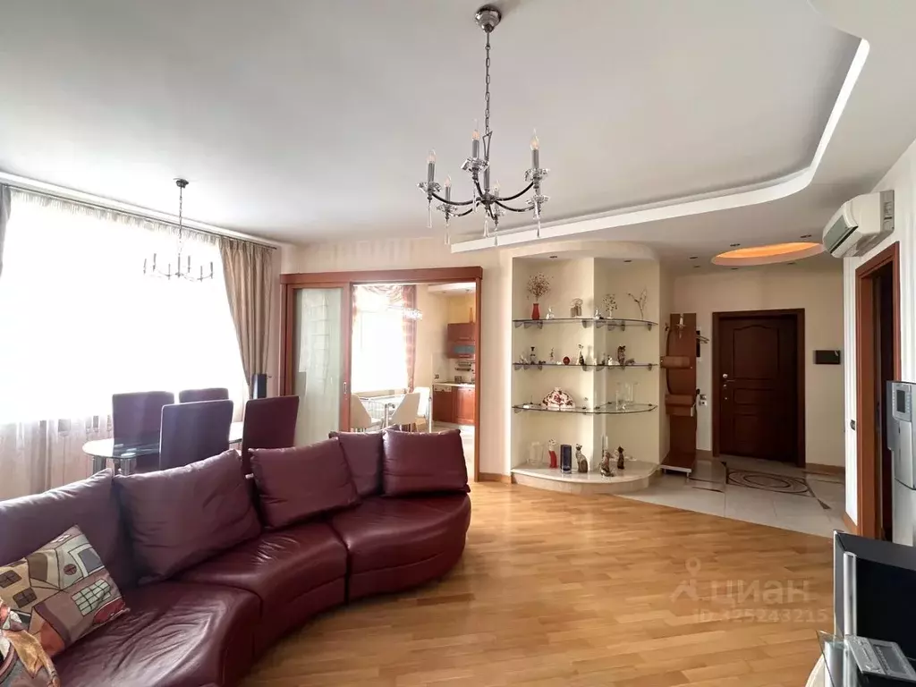 3-к кв. Москва ул. Врубеля, 8 (120.0 м) - Фото 2