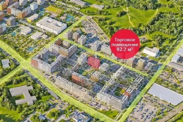 Торговая площадь в Московская область, Красногорск городской округ, ... - Фото 0