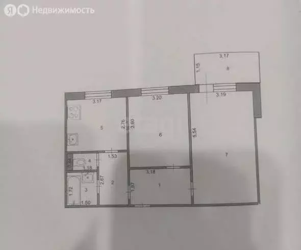 2-комнатная квартира: Шебекино, улица Ленина, 90 (51 м) - Фото 1