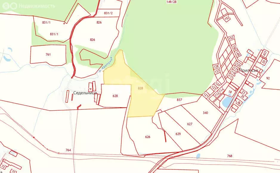 Участок в Ярославский муниципальный округ, деревня Бор (1200 м) - Фото 2