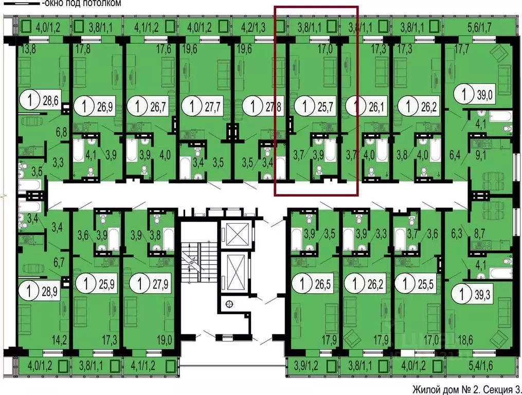 1-к кв. Красноярский край, Красноярск Лесопарковая ул., 25 (27.0 м) - Фото 1