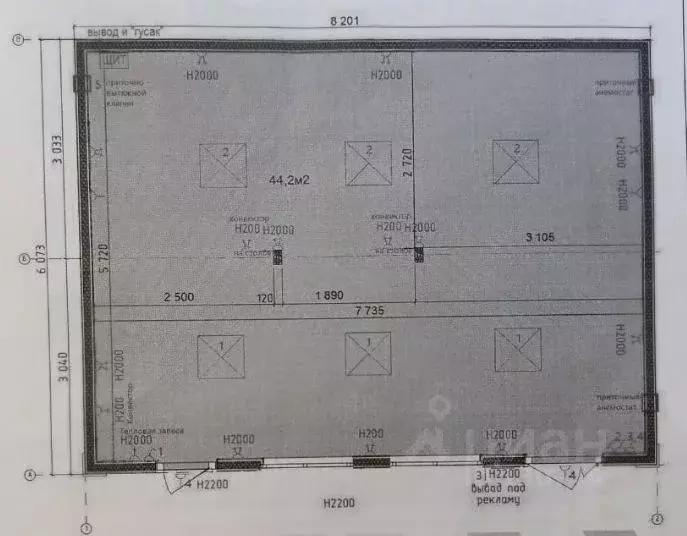 Торговая площадь в Хабаровский край, Хабаровск Радужный жилой комплекс ... - Фото 2