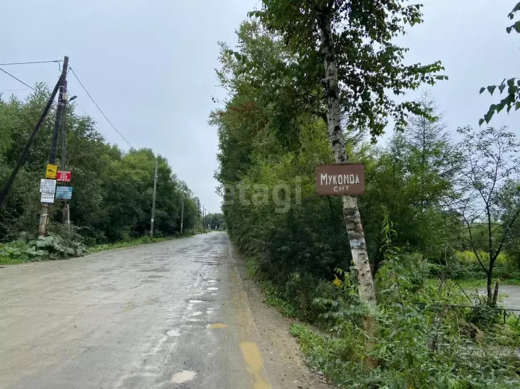 Участок в Сахалинская область, Южно-Сахалинск Мукомол СНТ,  (7.3 сот.) - Фото 0