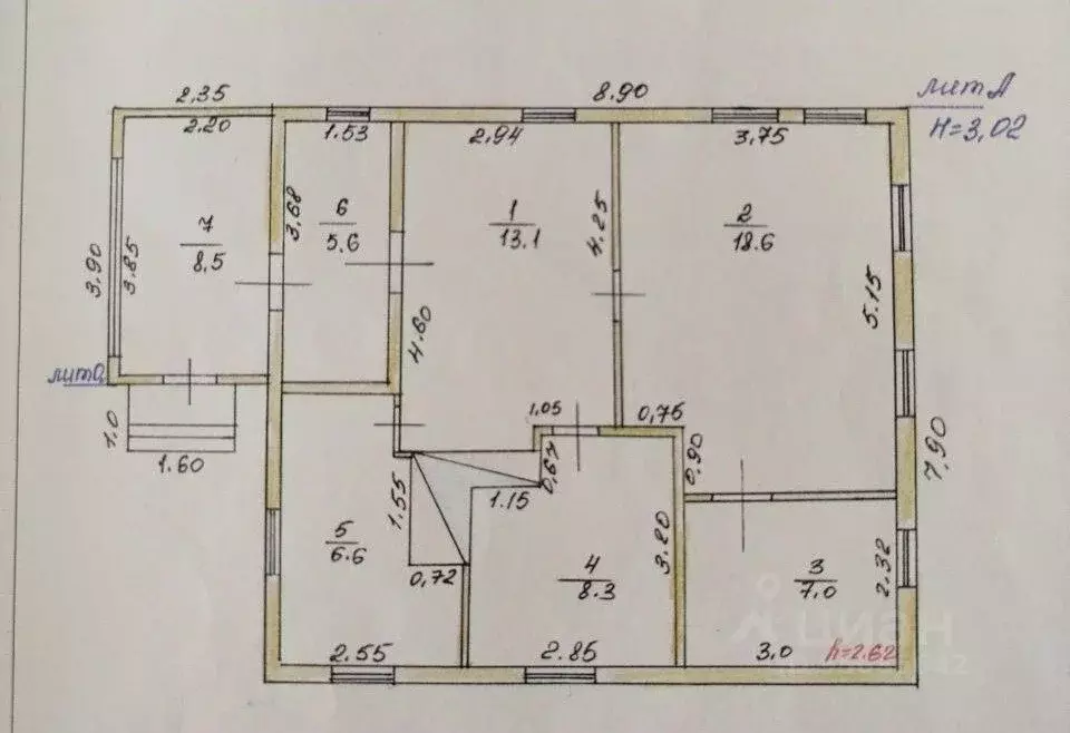 Дом в Омская область, Омск Московка мкр, ул. 2-я Станционная (59 м) - Фото 2