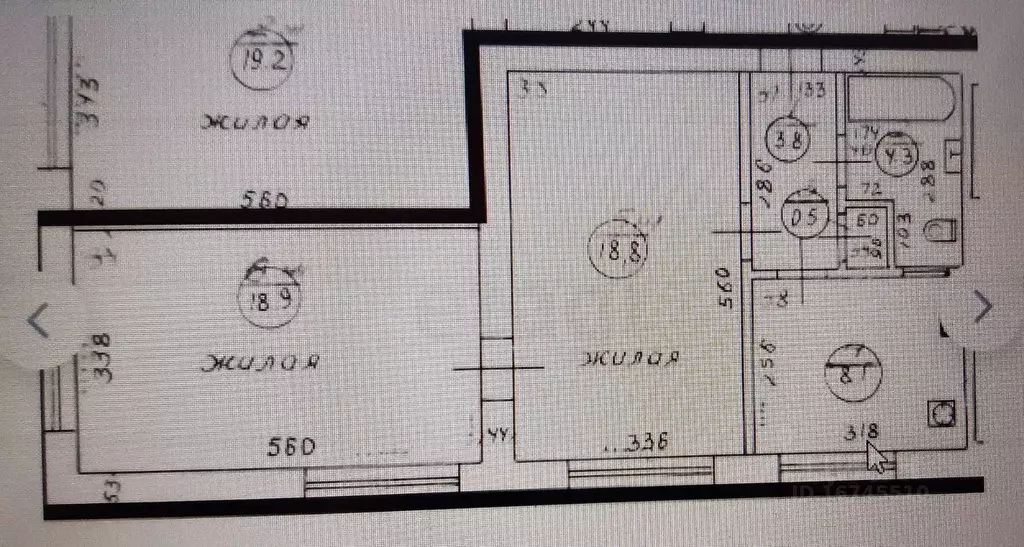 2-к кв. Калининградская область, Калининград ул. Генерала Соммера, 2 ... - Фото 2