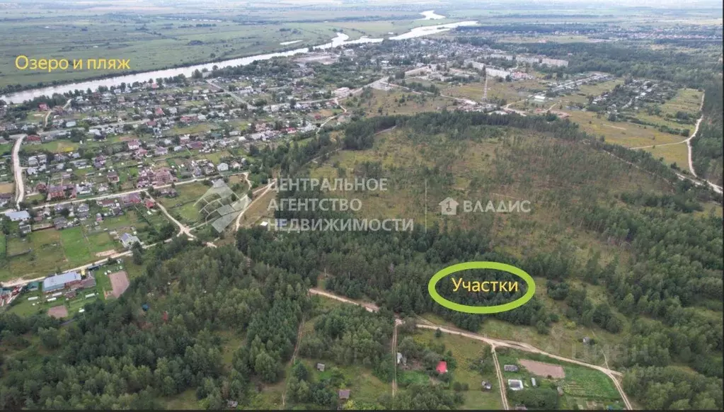 Участок в Рязанская область, Рязанский район, Мурминское с/пос  (6.0 ... - Фото 2