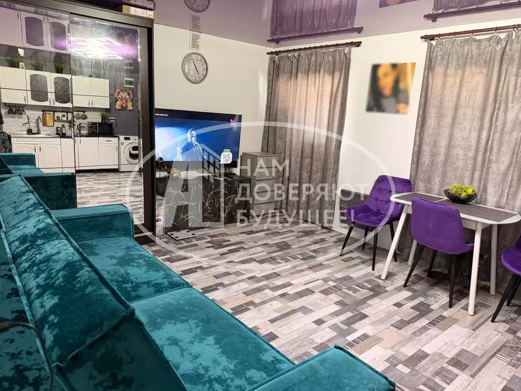 Студия Пермский край, Кунгур Советская ул., 18 (27.2 м) - Фото 2