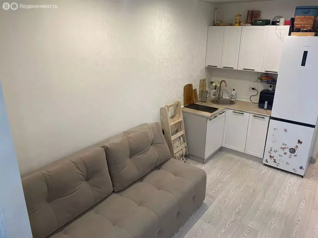 Квартира-студия: Тюмень, улица Первооткрывателей, 2 (25.6 м) - Фото 1