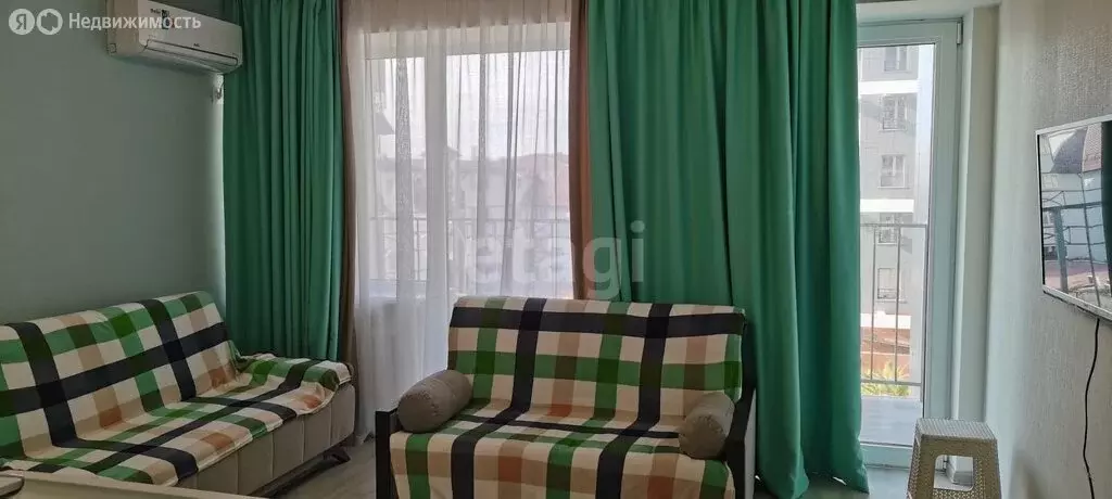 Квартира-студия: посёлок городского типа Дагомыс, Старошоссейная ... - Фото 1