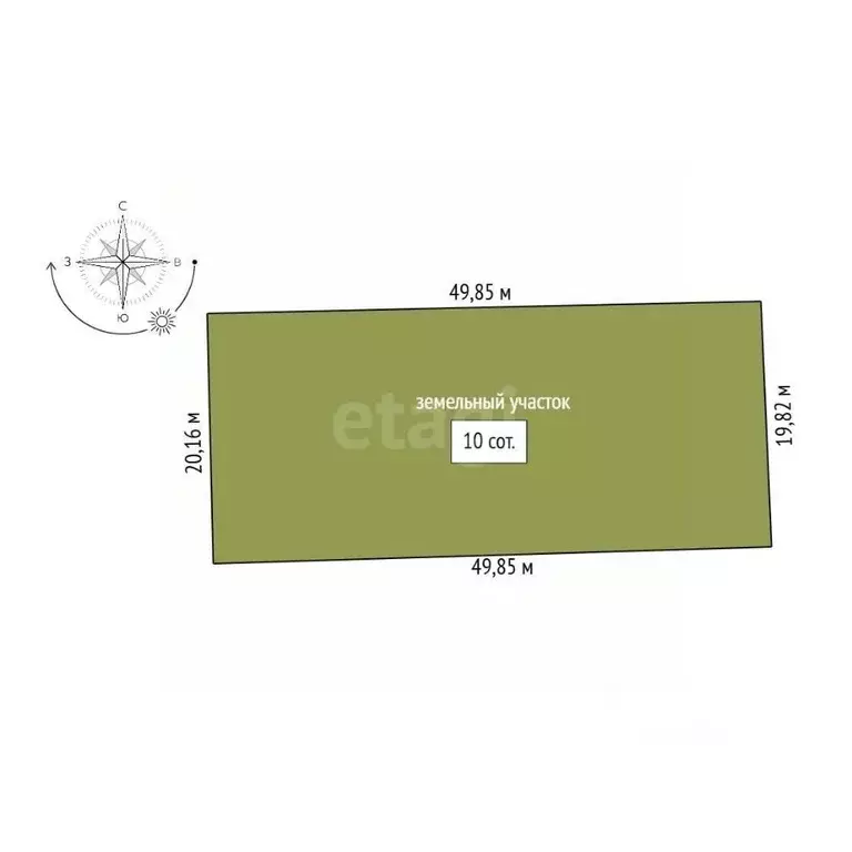 Участок в Амурская область, Благовещенск  (10.0 сот.) - Фото 1