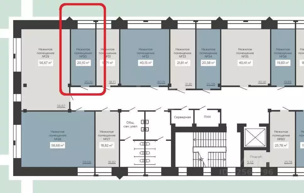 Офис в Воронежская область, Воронеж ул. 20-летия Октября, 59к3 (20 м) - Фото 2