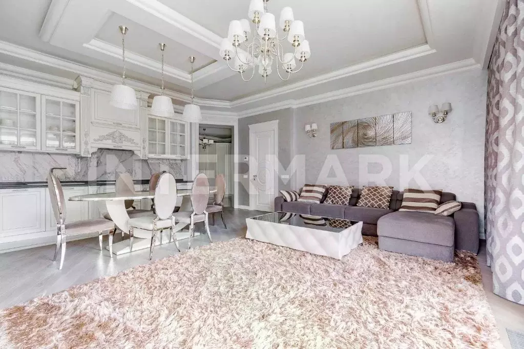 3-к кв. Москва 2-я Звенигородская ул., 11 (110.0 м) - Фото 1