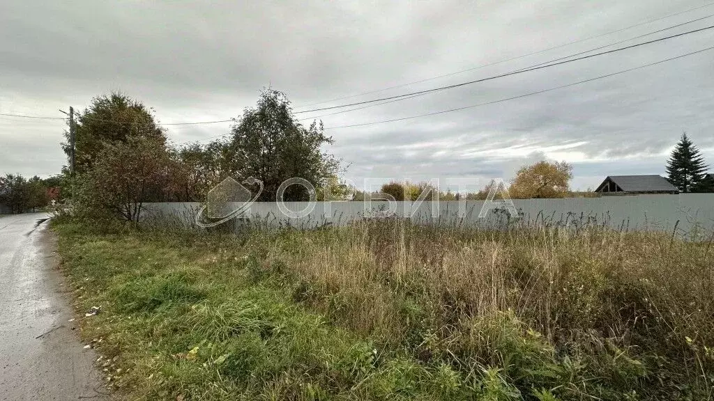 Участок в Тюменская область, Тюменский муниципальный округ, д. ... - Фото 1