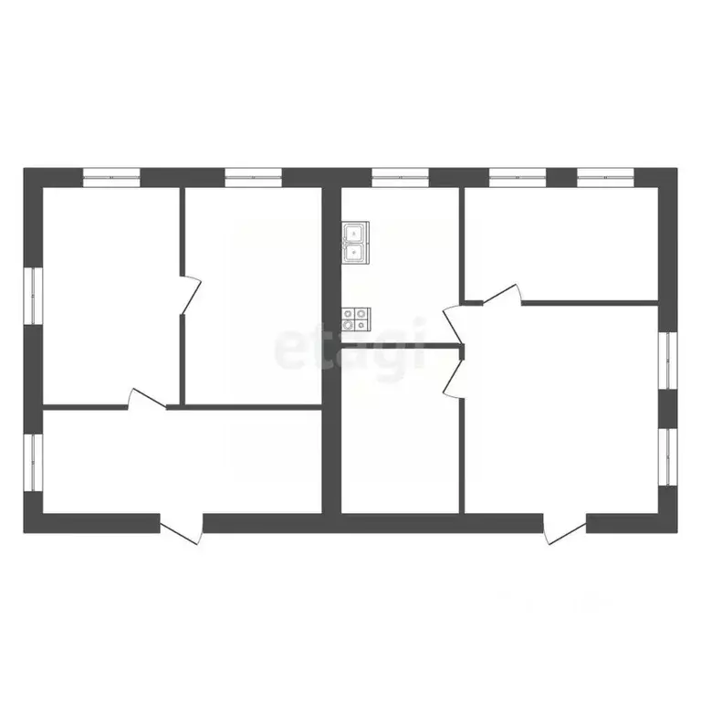 Дом в Саратовская область, Балашов Республиканская ул., 76 (100 м) - Фото 1