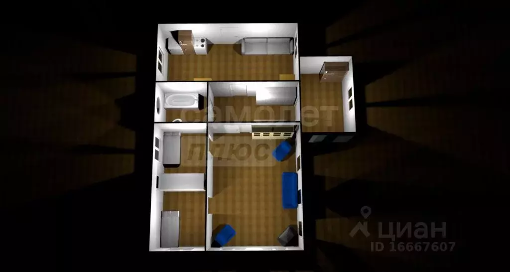 Дом в Оренбургская область, Соль-Илецк ул. Урицкого, 33 (55 м) - Фото 2