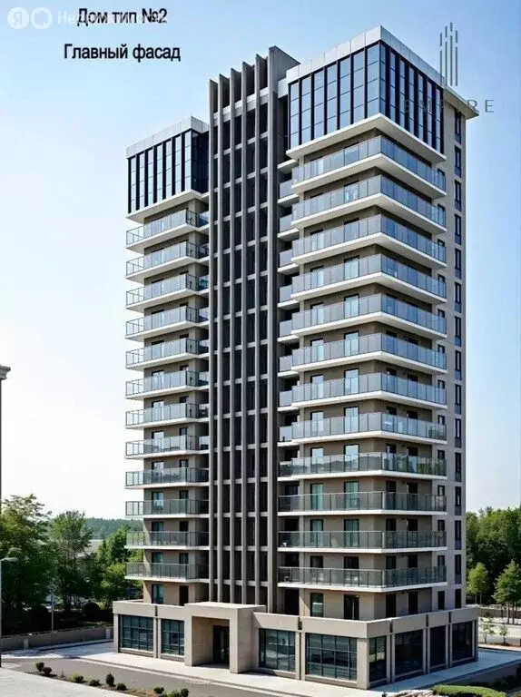 Квартира-студия: Грозный, проспект Мохаммеда Али, 18 (24.69 м) - Фото 2