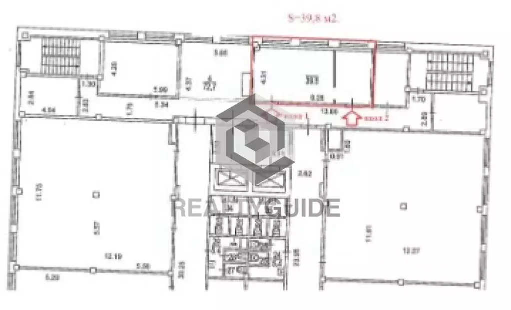 Офис в Москва ул. Кулакова, 20С1в (40 м) - Фото 1