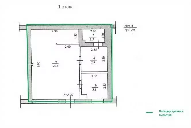 Помещение свободного назначения в Краснодарский край, Кореновский ... - Фото 1