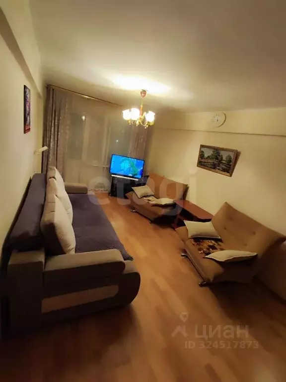 3-к кв. Амурская область, Благовещенск КПП мкр, ул. Текстильная, 23 ... - Фото 1