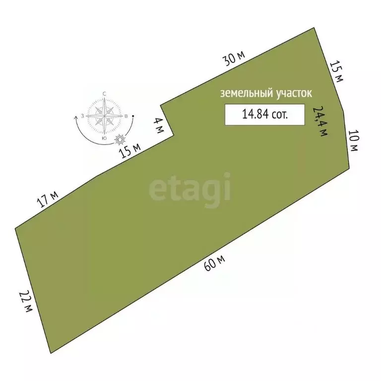 Участок в Новосибирская область, Ордынское рп  (15.0 сот.) - Фото 1