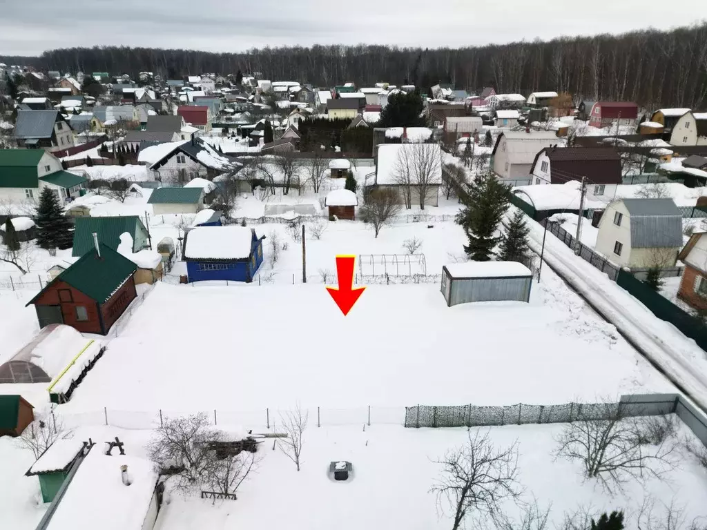 Участок в Московская область, Подольск городской округ, Аина СНТ 91 ... - Фото 1