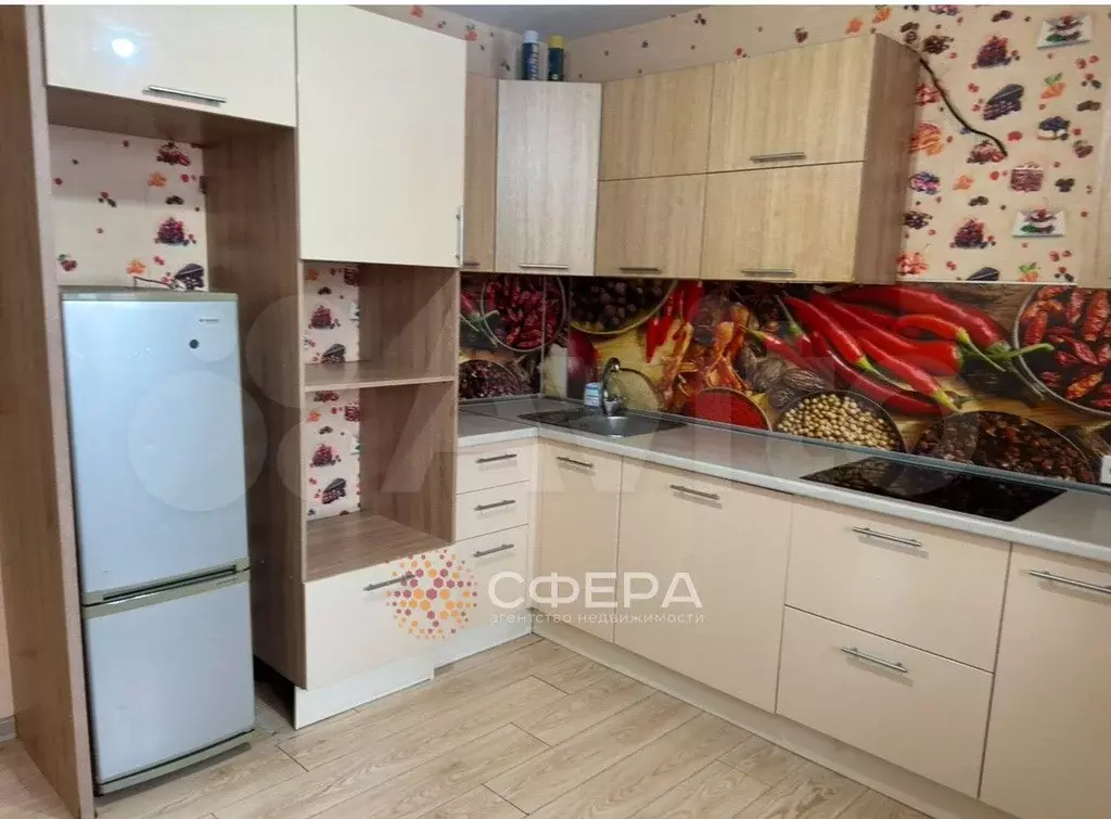 1-к. квартира, 37 м, 6/10 эт. - Фото 1