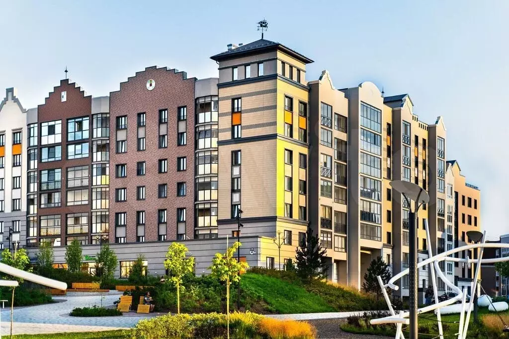 1-к. квартира, 31 м, 7/8 эт. - Фото 1