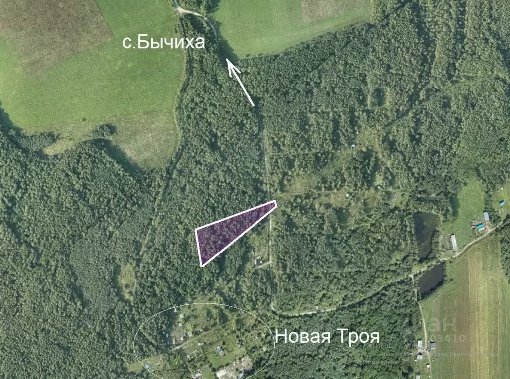 Участок в Хабаровский край, Хабаровский район, Новая Троя СНТ  (71.5 ... - Фото 1