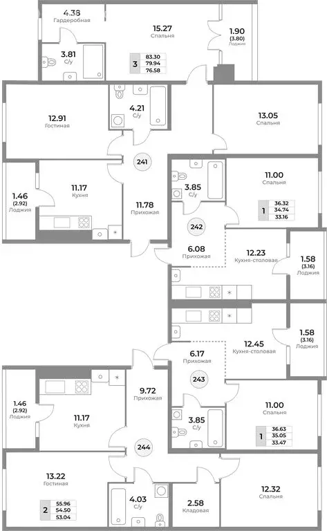 2-комнатная квартира: Калининград, Пригородная улица, 18 (54.5 м) - Фото 1