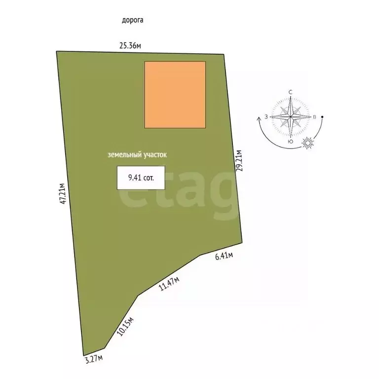 Дом в Ростовская область, Азовский район, Елизаветинское с/пос, Курган ... - Фото 2