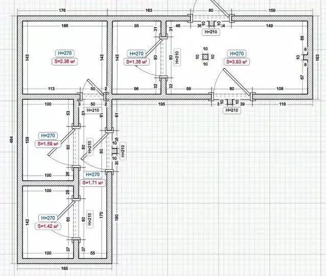 Дом в Ингушетия, Сунженский район, Троицкая ст-ца ул. Марзиева (42 м) - Фото 2