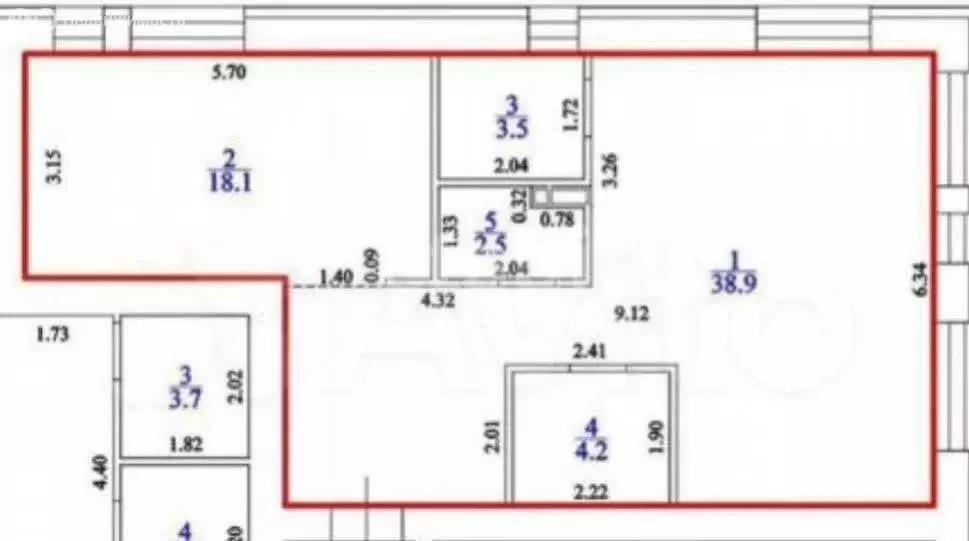 1-комнатная квартира: Ульяновск, проспект Туполева, 33 (67.2 м) - Фото 1