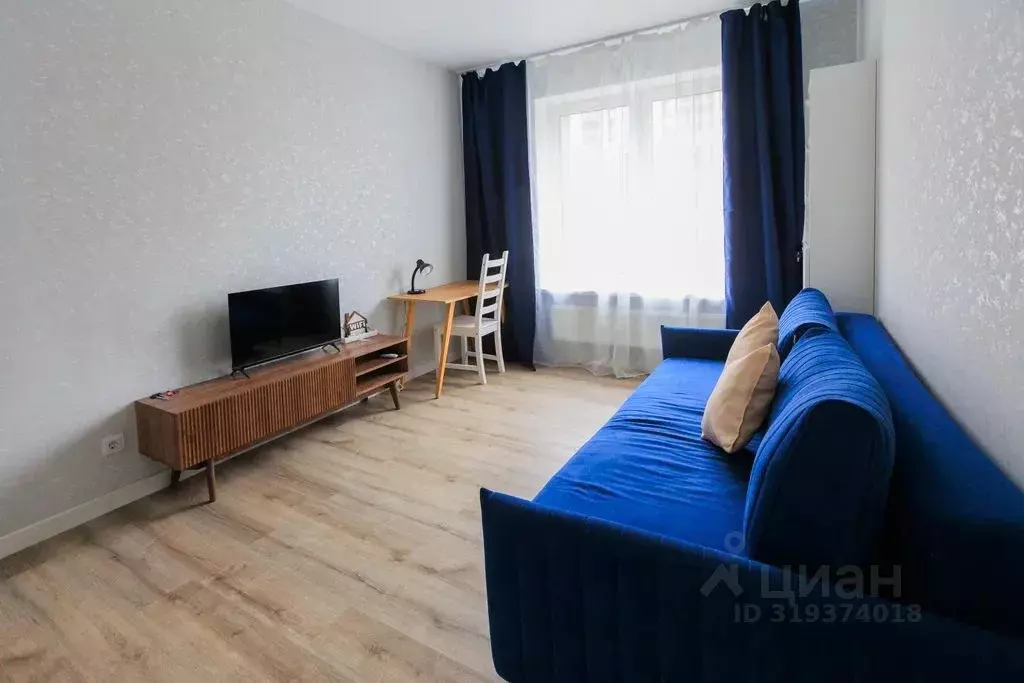 1-к кв. Санкт-Петербург ул. Александра Матросова, 8к4 (34.0 м) - Фото 0