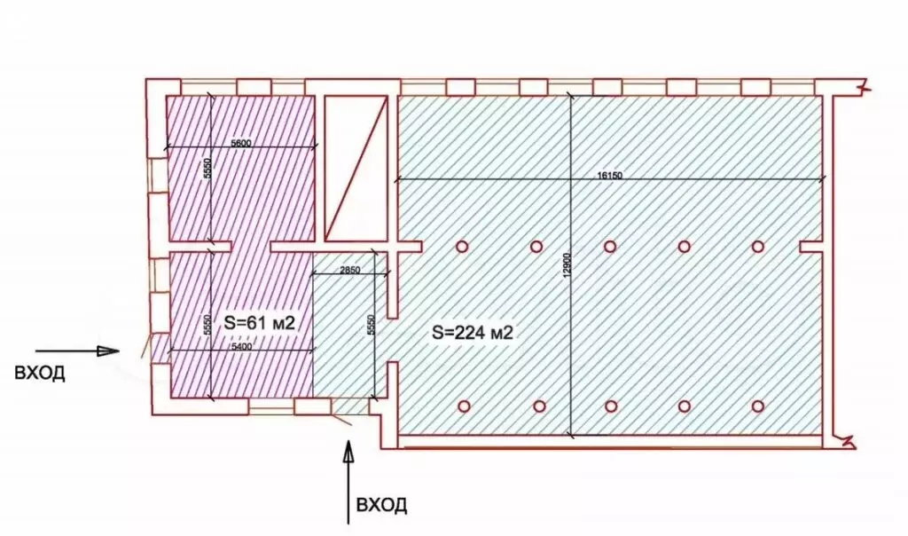 Помещение свободного назначения (285 м) - Фото 2