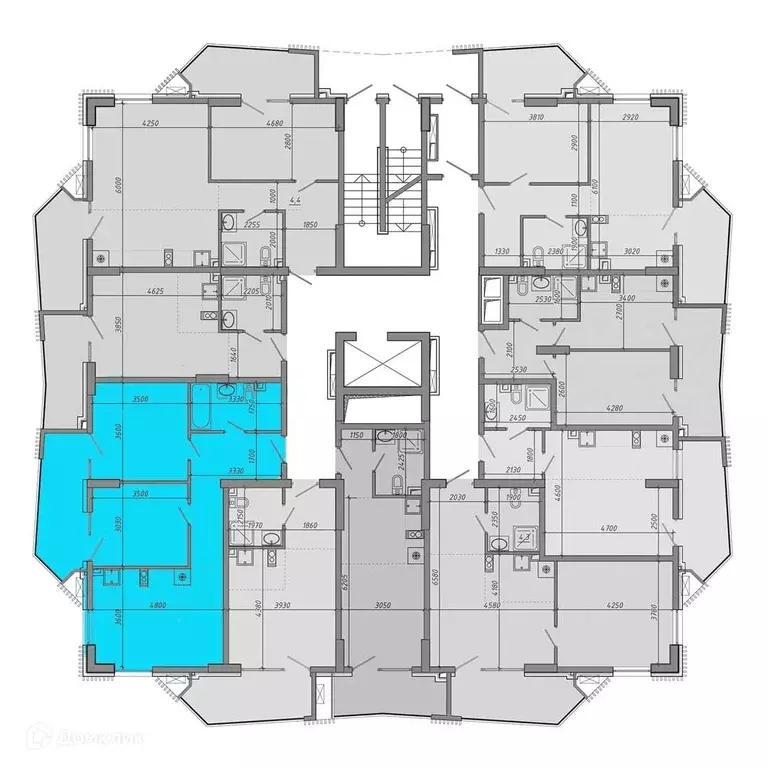 Продаётся 2-к квартира, 61.9 м - Фото 1