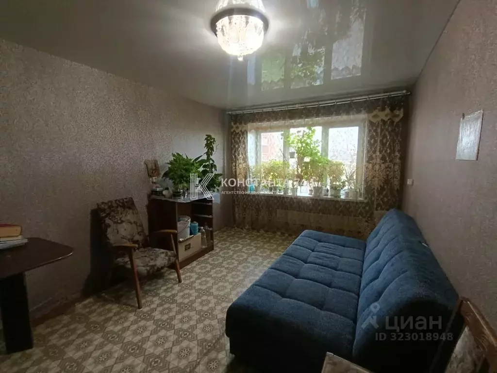 3-к кв. Челябинская область, Челябинск ул. Калмыкова, 16 (61.9 м) - Фото 1