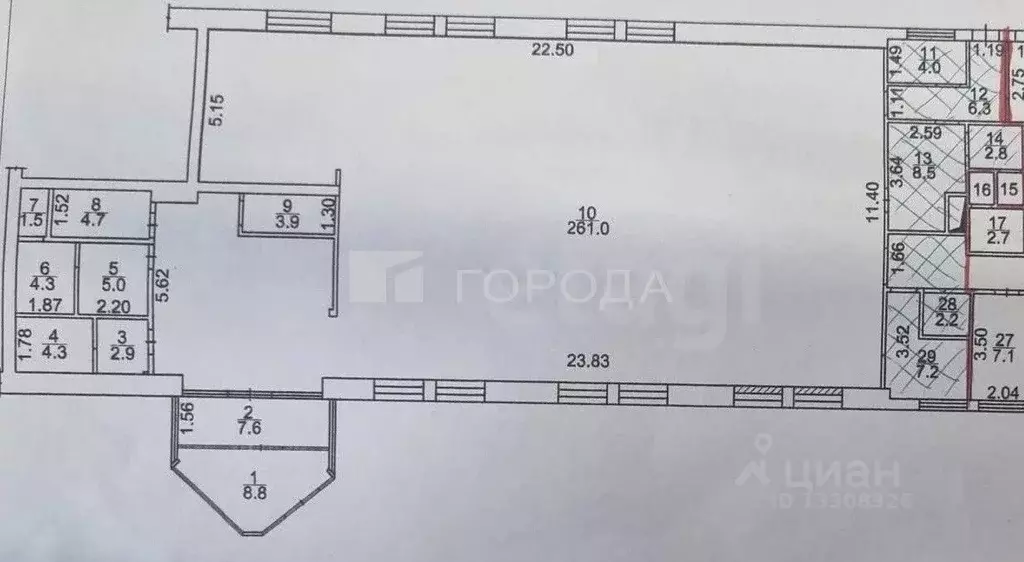 Помещение свободного назначения в Новосибирская область, Новосибирск ... - Фото 1
