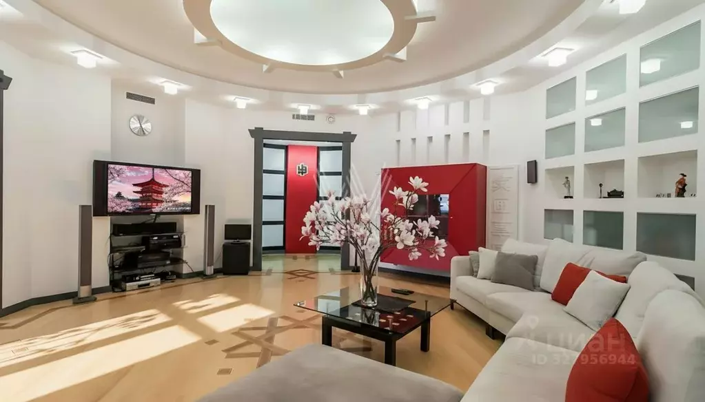 3-к кв. Москва 1-й Смоленский пер., 17 (140.0 м) - Фото 1