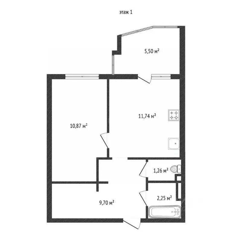 3-к кв. Башкортостан, Уфа Новомостовая ул., 31 (105.0 м) - Фото 2