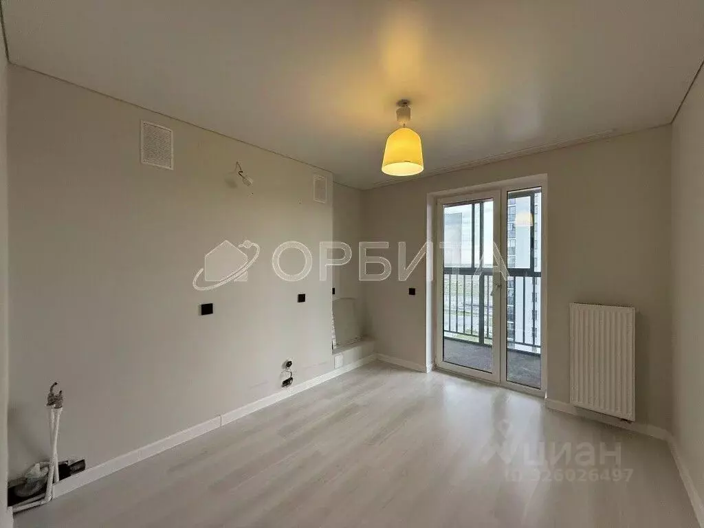 1-к кв. Тюменская область, Тюмень ул. Монтажников, 61 (34.9 м) - Фото 2