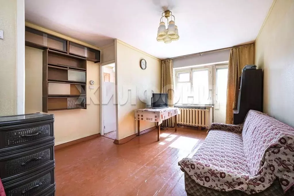 1-к кв. Новосибирская область, Новосибирск ул. Никитина, 15 (30.8 м) - Фото 0