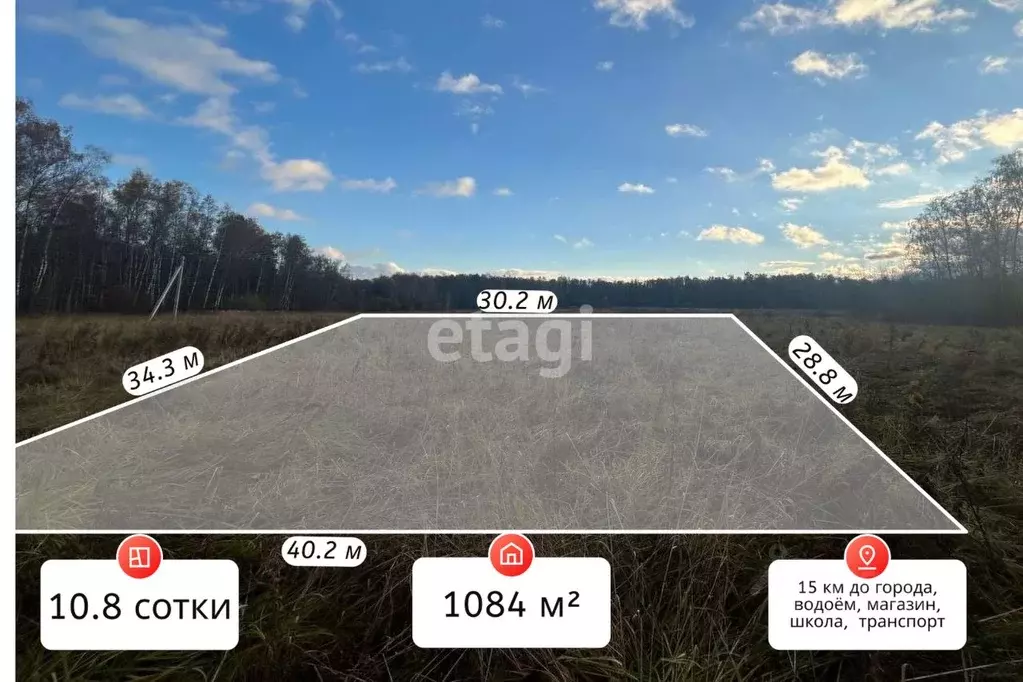 Участок в Московская область, Серпухов городской округ, д. ... - Фото 1