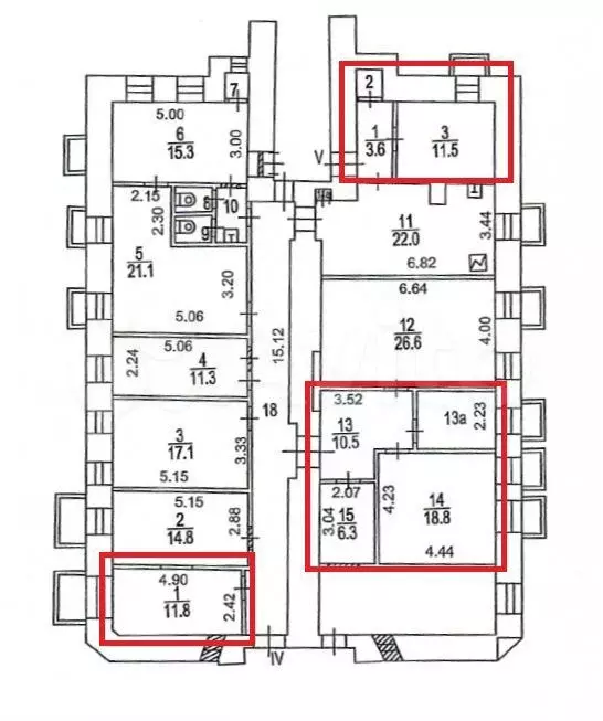 Помещения свободного назначения от 11,8 до 47,6 м - Фото 0