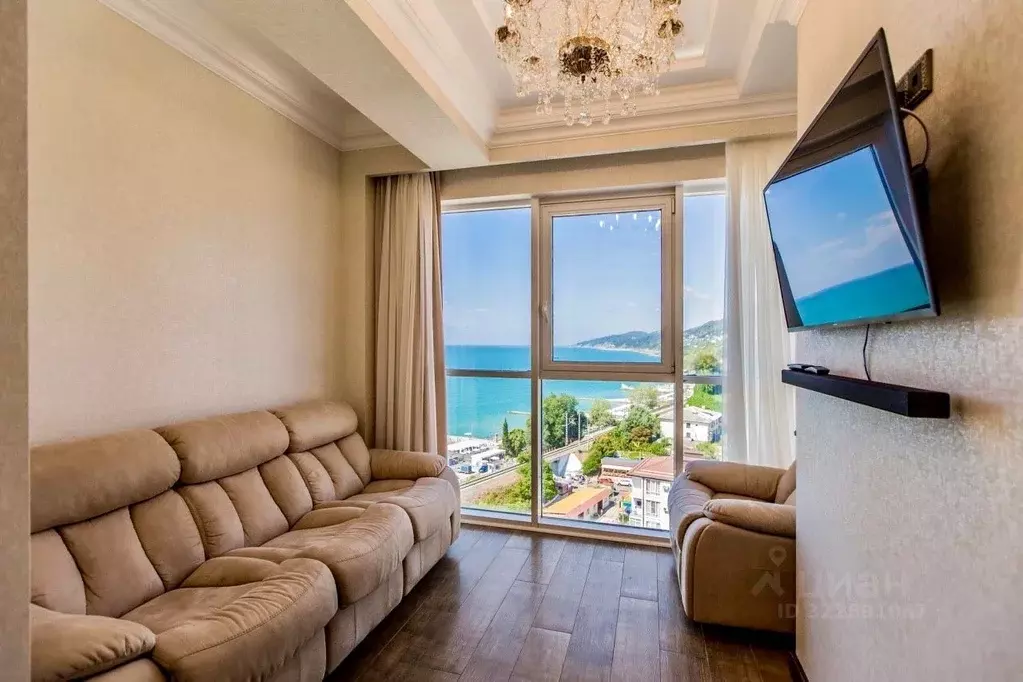 1-к кв. Краснодарский край, Сочи Мамайка мкр, ул. Крымская, 89 (42.0 ... - Фото 2