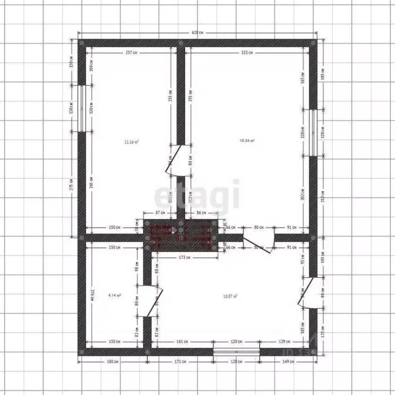 Дом в Бурятия, Улан-Удэ ул. Ореховая, 3 (100 м) - Фото 1