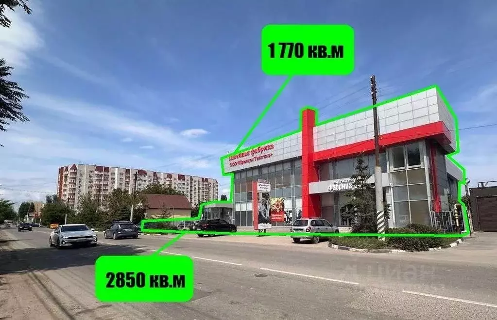 Торговая площадь в Саратовская область, Энгельс ул. Нестерова, 41 ... - Фото 1